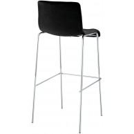 Baras kėdė Hoover Velvet 4-kojė Chromas