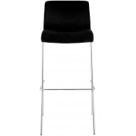 Baras kėdė Hoover Velvet 4-kojė Chromas