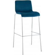Baras kėdė Hoover Velvet 4-kojų chromas