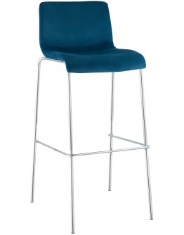 Baras kėdė Hoover Velvet 4-kojų chromas