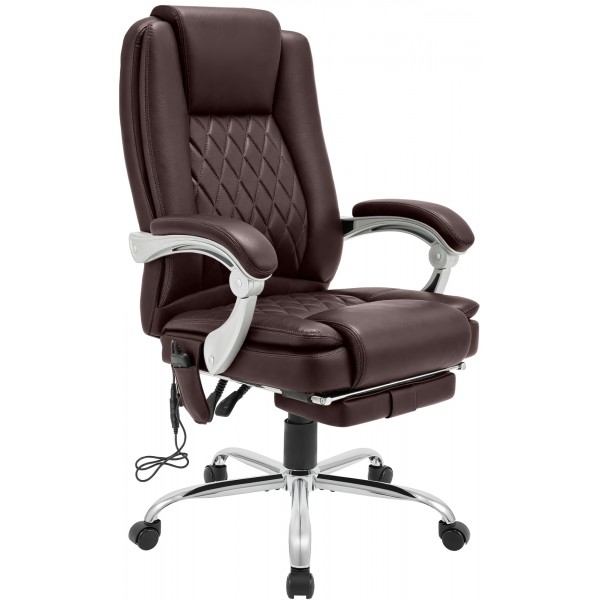 Biuro kėdė Rubia su masažo funkcija Dirbtinė oda
