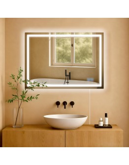 Vonios veidrodis Jaffrey 50x70 be Bluetooth