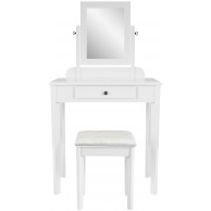 Velia tualetinis staliukas, baltas - PirkPatogiai.lt