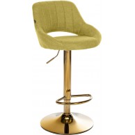 Baras kėdė Milet audinys auksas