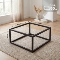Metalinis stalo rėmas 80x80x42 cm - PirkPatogiai.lt