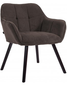 Valgomojo kėdė „Vienna Cord“, juoda