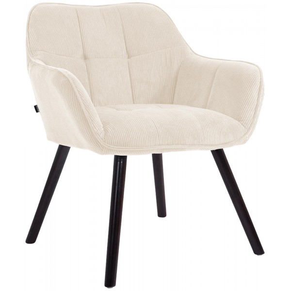 Valgomojo kėdė „Vienna Cord“, juoda