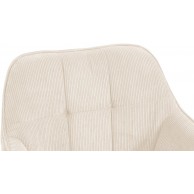 Valgomojo kėdė „Vienna Cord“, juoda