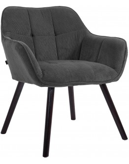 Valgomojo kėdė „Vienna Cord“, juoda