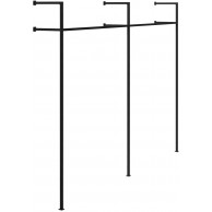 Sieninis drabužių kabyklos stovas „Merton“, 295,5 x 35 x 220 cm - PirkPatogiai.lt