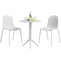 Sodo baldų komplektas „Torin“ su 2 kėdėmis