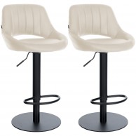 2 vnt. baro kėdžių rinkinys „HD Milet B“ iš dirbtinės odos