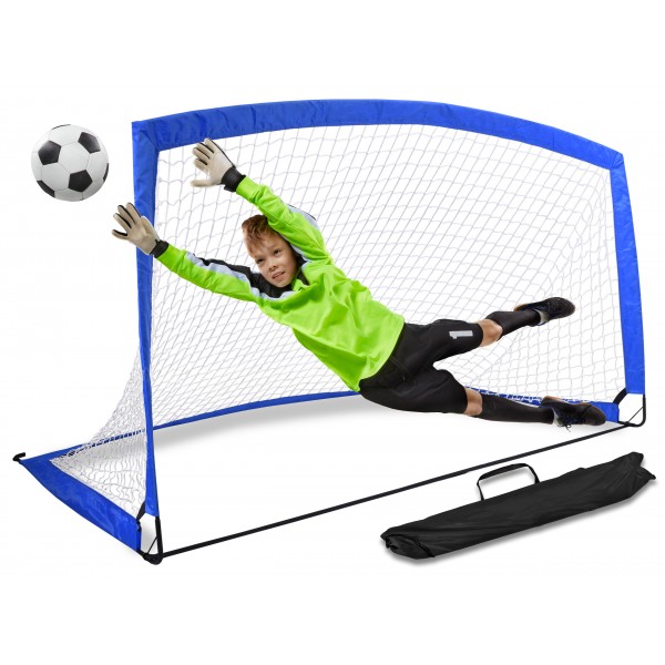 Sporto treniruočių futbolo vartai 200 x 100 cm Sporto Reikmenys
