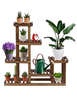 "Manino" 5 pakopų medinis gėlynas