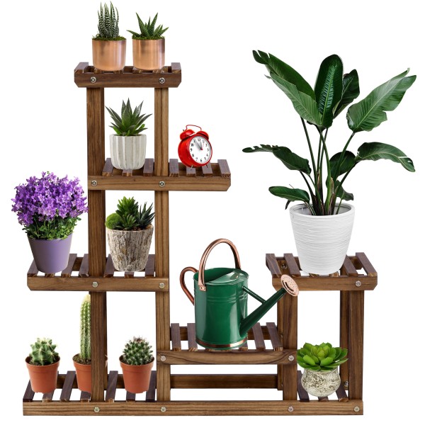 "Manino" 5 pakopų medinis gėlynas Baldai
