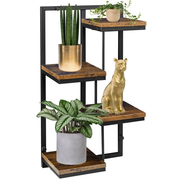 "Hagart" "Rustic" senovinio ąžuolo juodas kabantis gėlynas - PirkPatogiai.lt