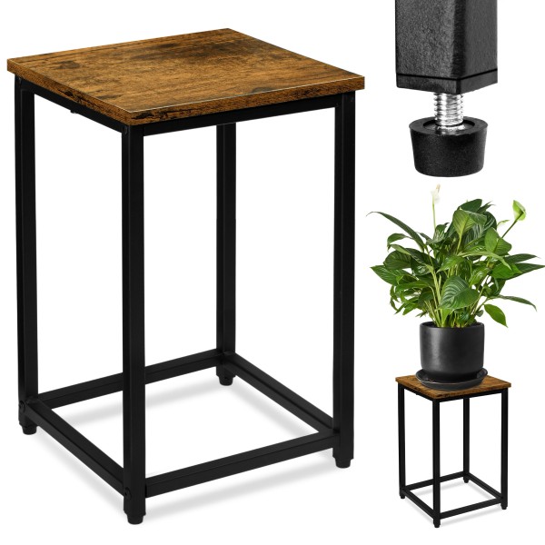 ARBEN RUSTIC  gėlių stovas juodas 40 cm Baldai