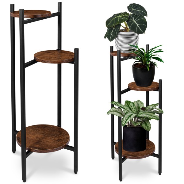 "Tretorri" kaimiškas augalų stovas Baldai > Stovai augalams