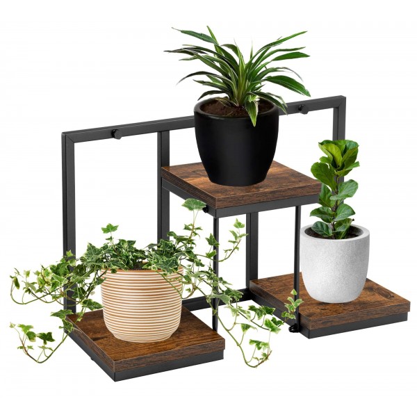 JOSE RUSTIC juodas augalų stovas senas ąžuolas Baldai > Stovai augalams