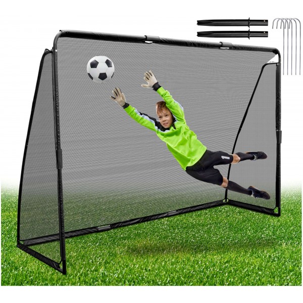 Futbolo vartai 240 x 170 cm GETAFE Sporto Reikmenys