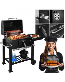 Sodo kepsninė ant medžio anglių su dangčiu MEJOR