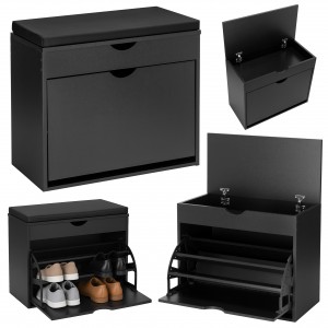 Prieškambario batų spinta HEDOR BLACK