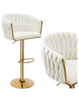 "Cofton Gold " baro kėdė kreminė
