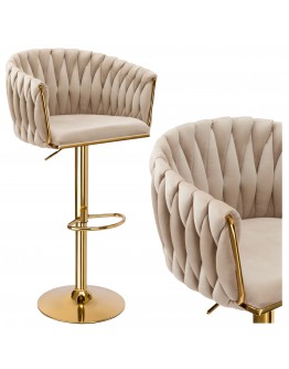 "Cofton Gold beige baro kėdė smėlio