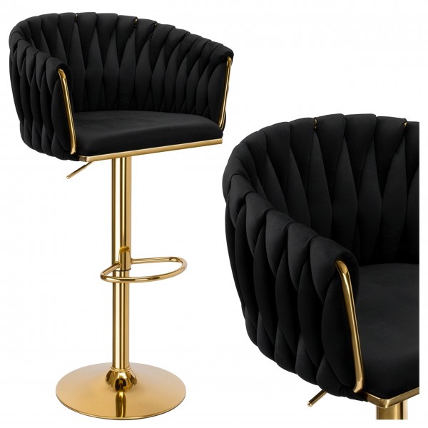 "Cofton Gold Black Velvet" juodas aksominis baras su kapišonu - PirkPatogiai.lt