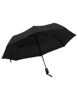 Automatinis sulankstomas skėtis, juodos spalvos, 95cm