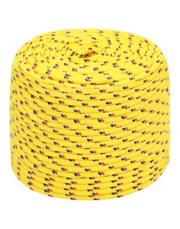 Valties virvė, geltonos spalvos, 6mm, 500m, polipropilenas