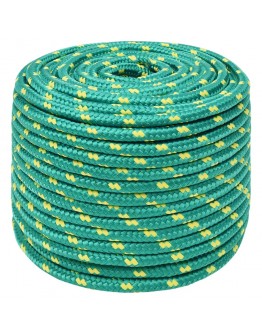Valties virvė, žalios spalvos, 12mm, 50m, polipropilenas