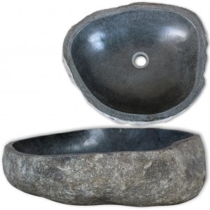 Kriauklė, upės akmuo, ovalus, 46-52cm
