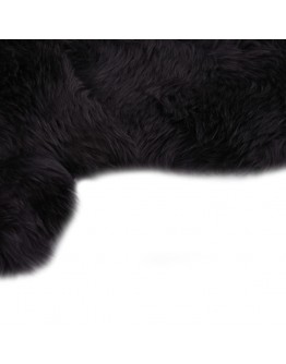 Avies kailio kilimėlis, tamsiai pilkos spalvos, 60x180 cm