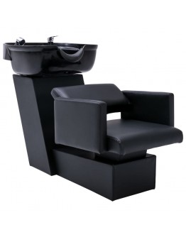 Kirpyklos kėdė su plautuve/grožio salono kėdėmis, dirbtinė oda
