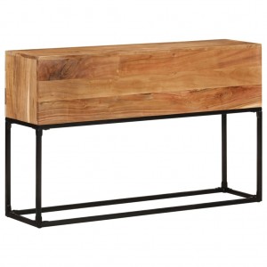 Konsolinis staliukas, 120x30x75 cm, akacijos medienos masyvas